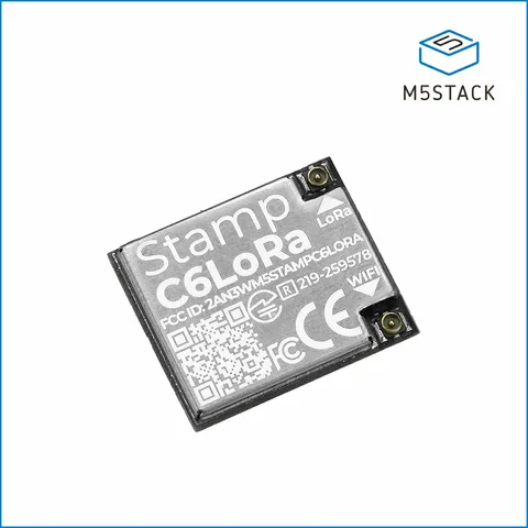 M5Stamp C6LoRa Module (ESP32-C6, SX1262)
