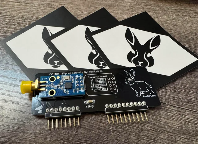CC1101 433MHz Expansion Board – Rabbit-Labs